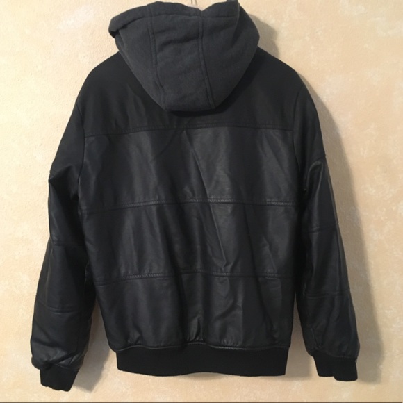 *SOLD* Carbon Black Bomber Jacket - Picture 2 of 7